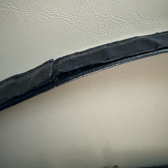 Vintage, 50’s, 60s, black, lizard skin bag, rockabilly, handbag. - Picture 11 of 11